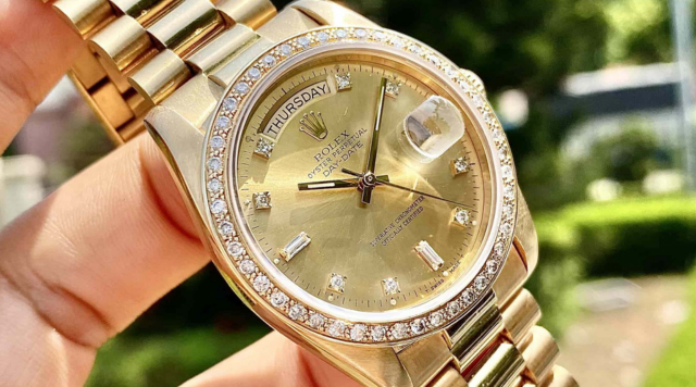 Bảng giá đồng hồ rolex oyster perpetual day date chính hãng