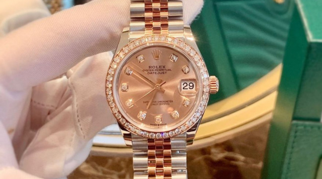 Top 7 đồng hồ rolex datejust vàng hồng được ưa chuộng hiện nay 