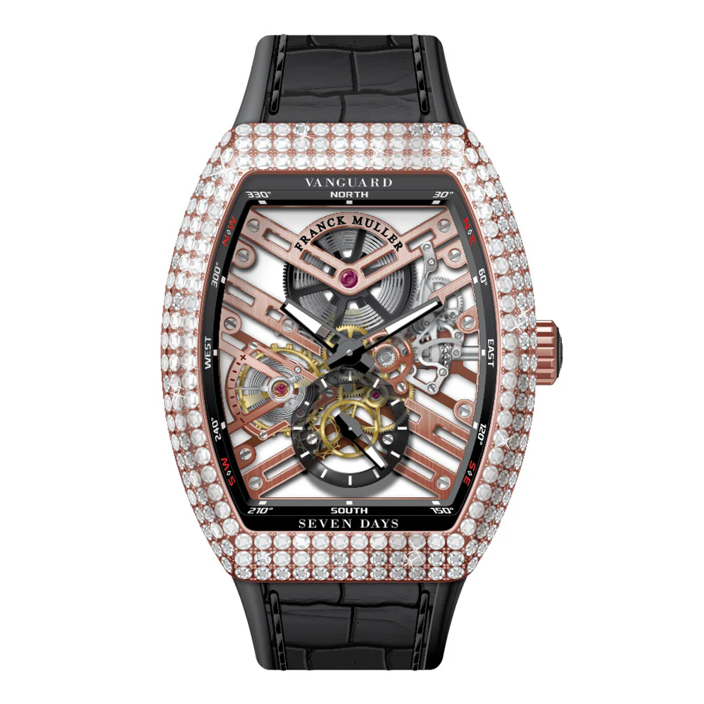 Franck Muller V41 Skeleton Diamond