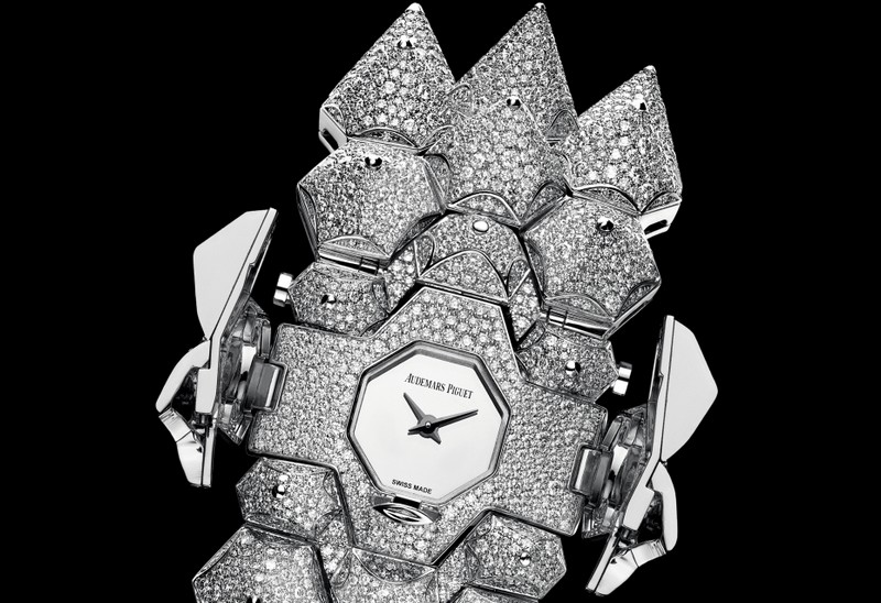 audemars piguet Diamond Outrage White Gold Full Diamond