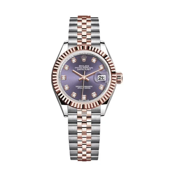 đồng hồ Rolex nữ Lady-Datejust 28mm 279171-0015 mặt t&iacute;m