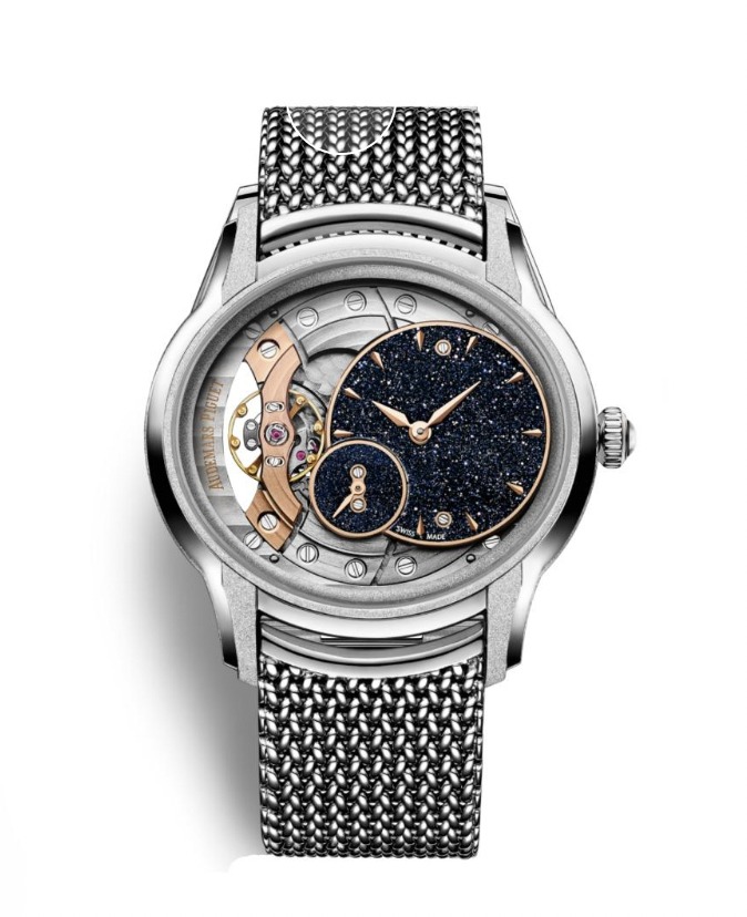 Audemars Piguet Millenary Frosted Gold Aventurine Dial 77244BC.GG.1272BC.01