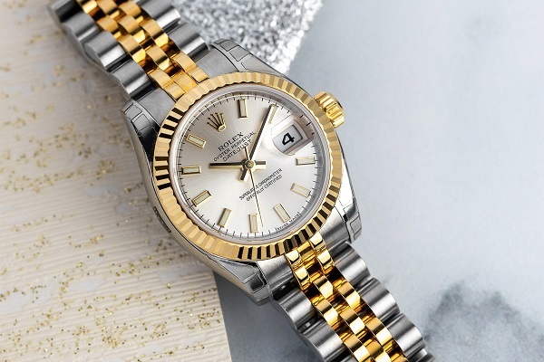 Đồng hồ cơ Rolex Steel and Yellow Gold Rolesor Lady-Datejust 28mmatch – 279383RBR sdj
