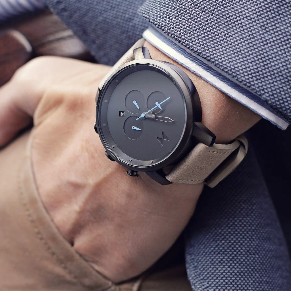 MVMT Chrono Gunmetal Sandstone