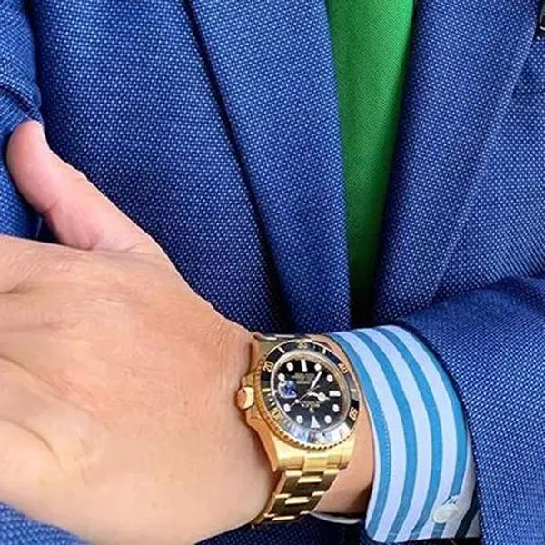 Rolex Submariner Date 40mm Yellow Gold Black 116618LN-0001