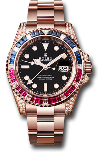 Rolex GMT Master II Everose Gold 126755Saru