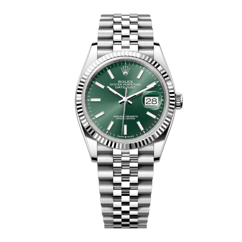 Rolex Lady Datejust m&agrave;u xanh olive