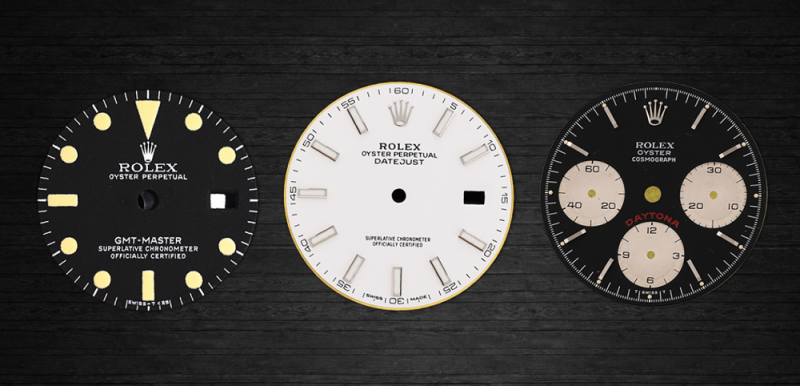 mặt số đồng hồ Rolex ch&iacute;nh h&atilde;ng 