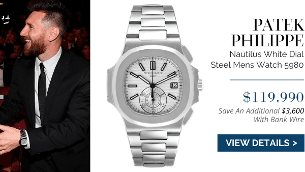 Patek Philippe Nautilus Messi