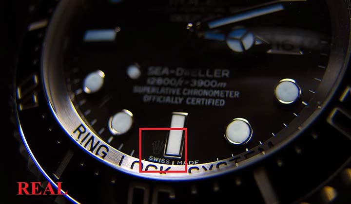 Chiếc vương miện tinh xảo trên mặt số của Rolex