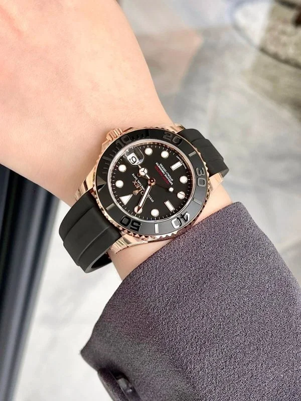 đồng hồ rolex d&acirc;y da ch&iacute;nh h&atilde;ng 